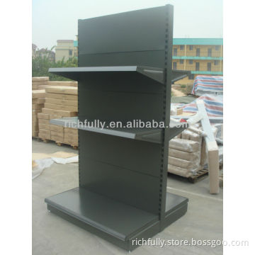 Factory for sale, 3 and 4 sided gondola rack in grey